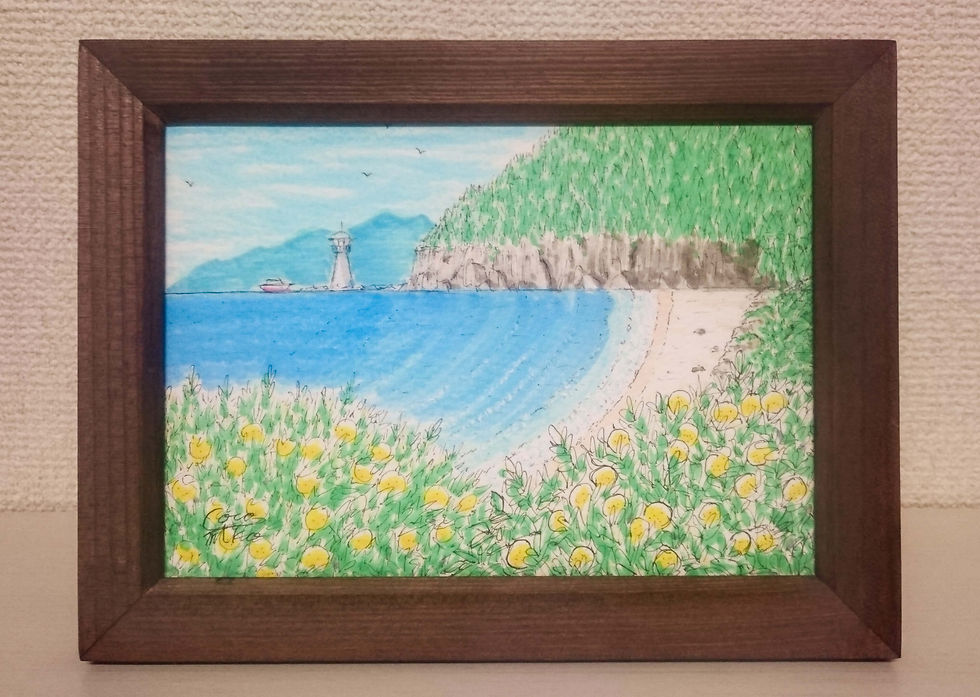 サムネイル： 「ミカンの丘」シリーズ　原画 1