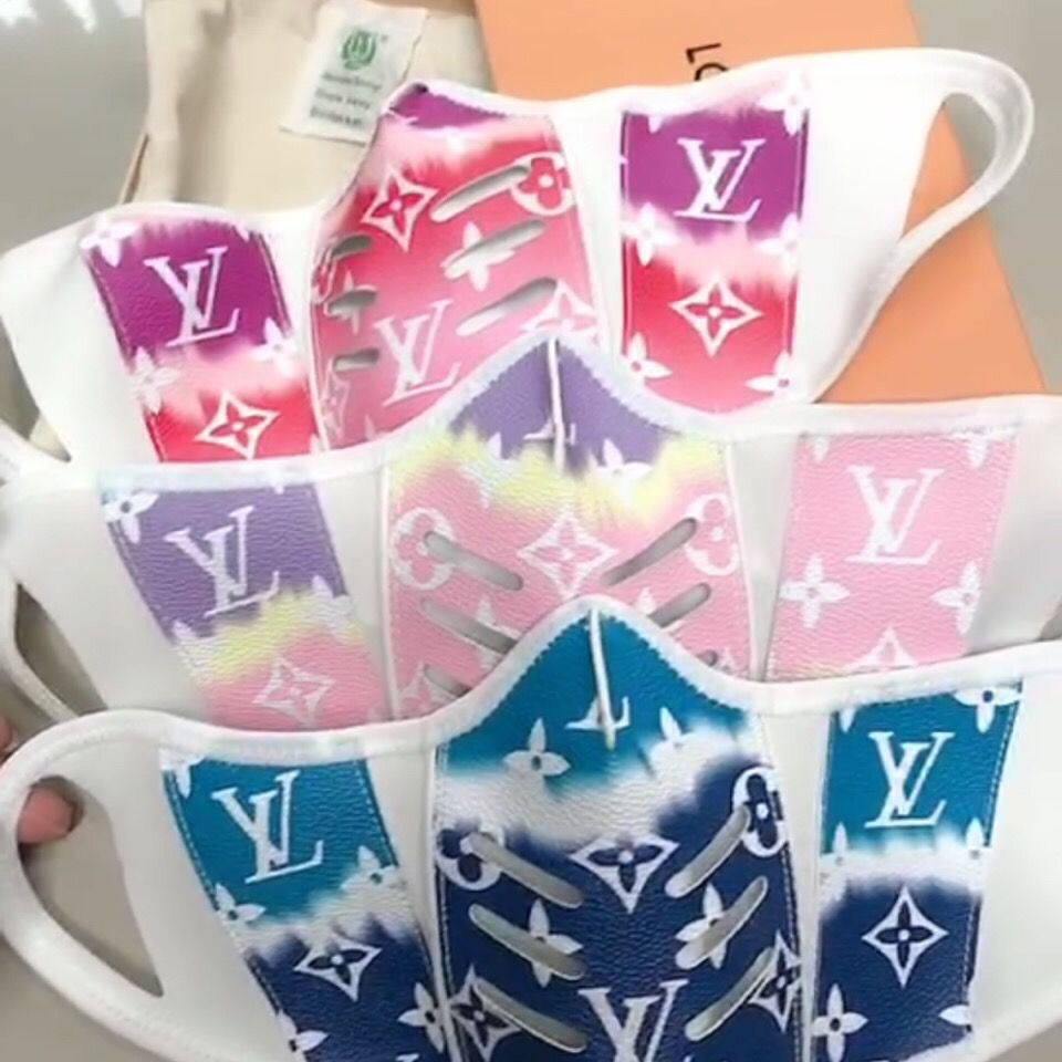 Thumbnail: LV and Gucci masks 
