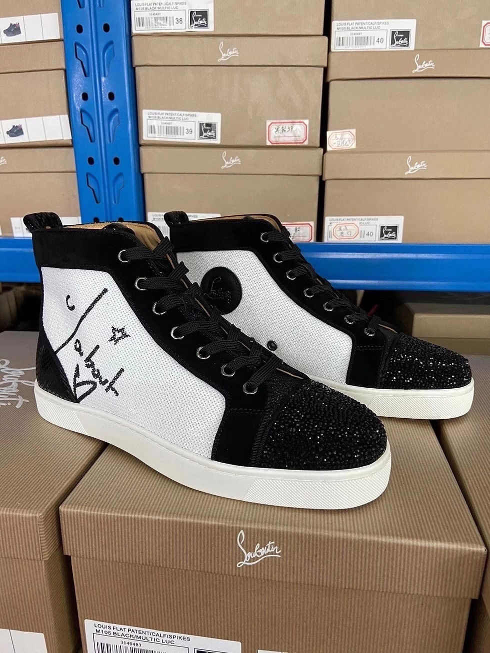 Thumbnail: christian louboutin sneakers