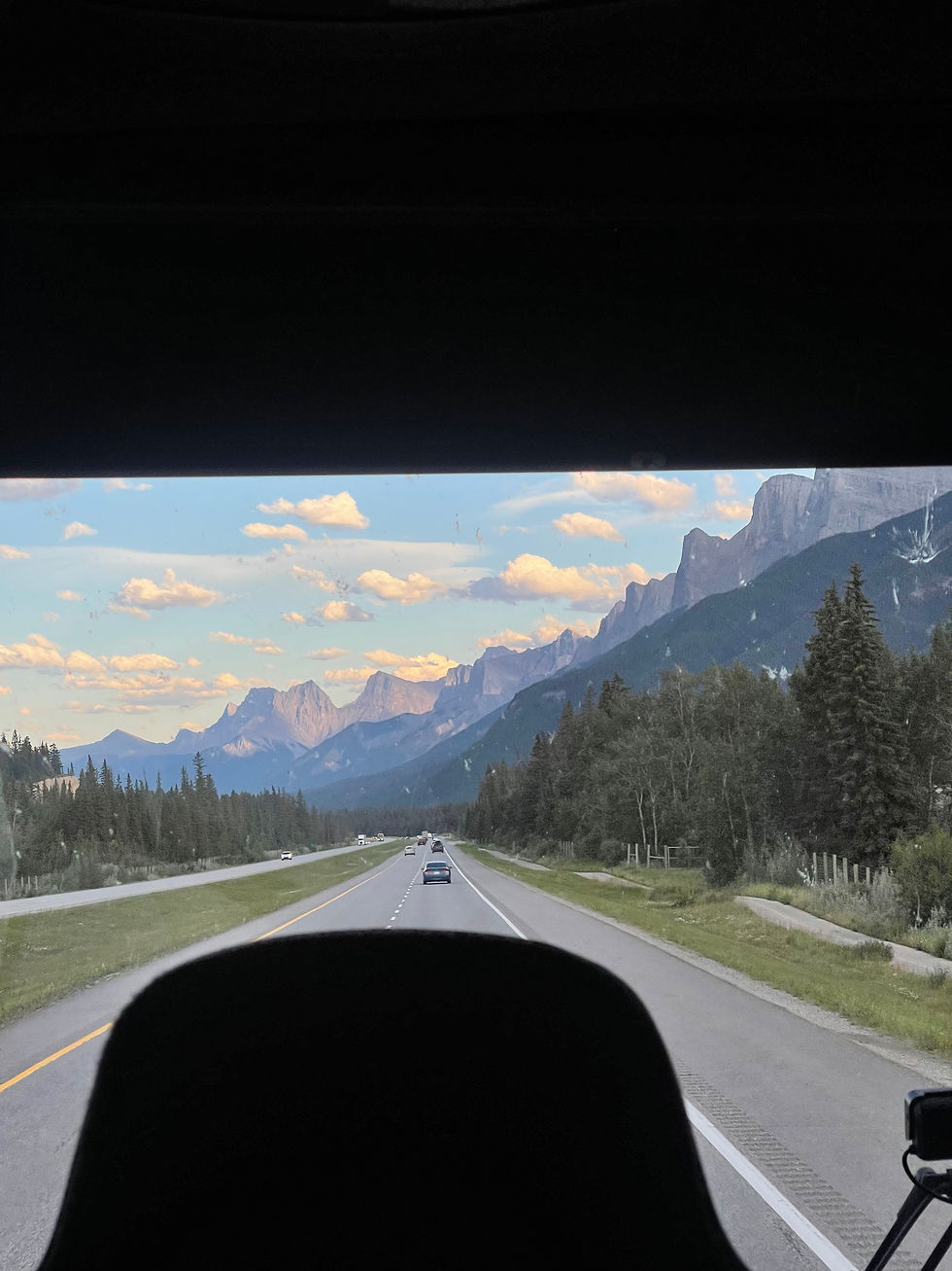 Bussisõit Banffist Calgarisse