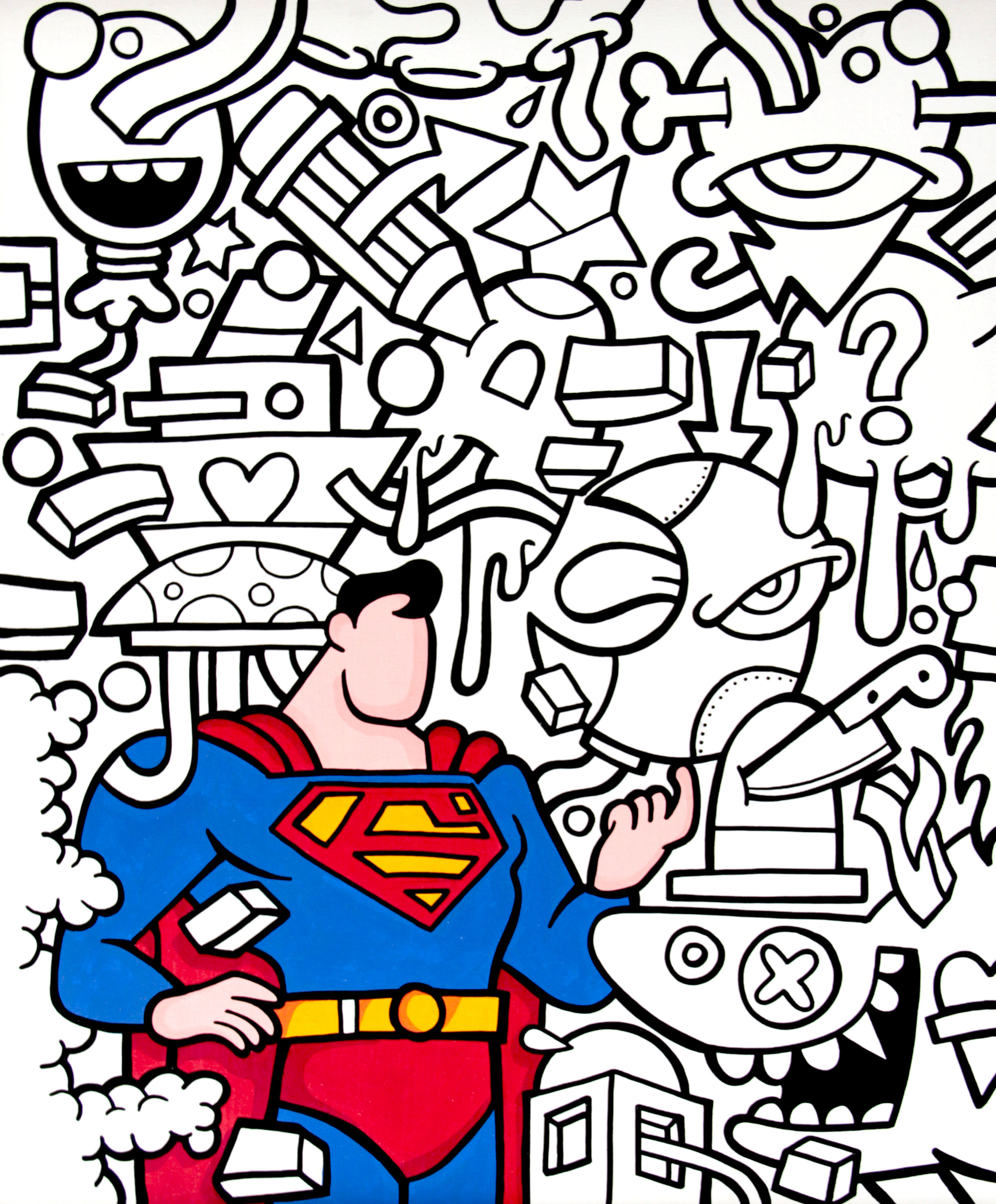 SUPERHERO BW - ALEANDRO RONCARA'