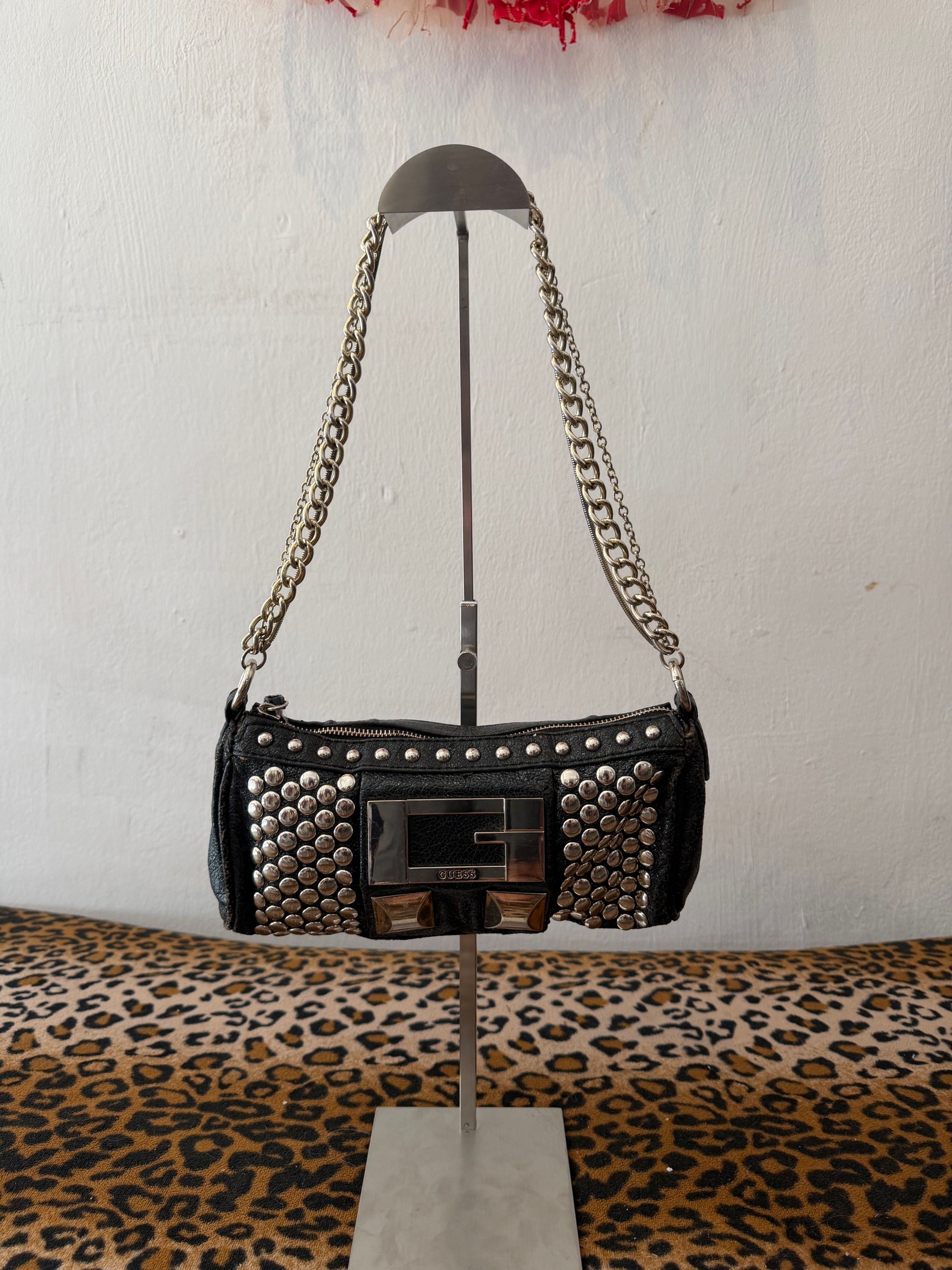 GUESS studded pochette