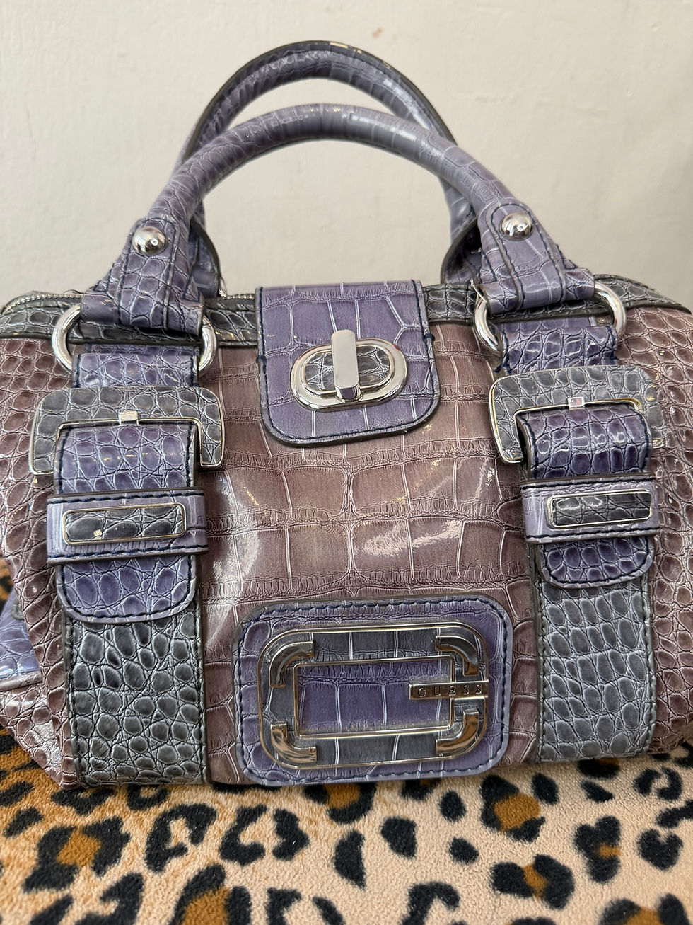 Thumbnail: Guess Bag croc purple