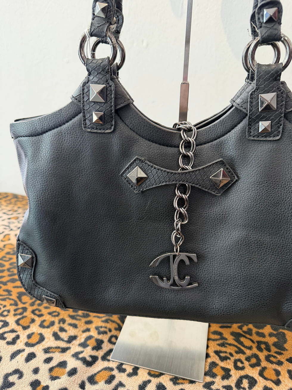 Thumbnail:  ROBERTO CAVALLI LEATHER BAG