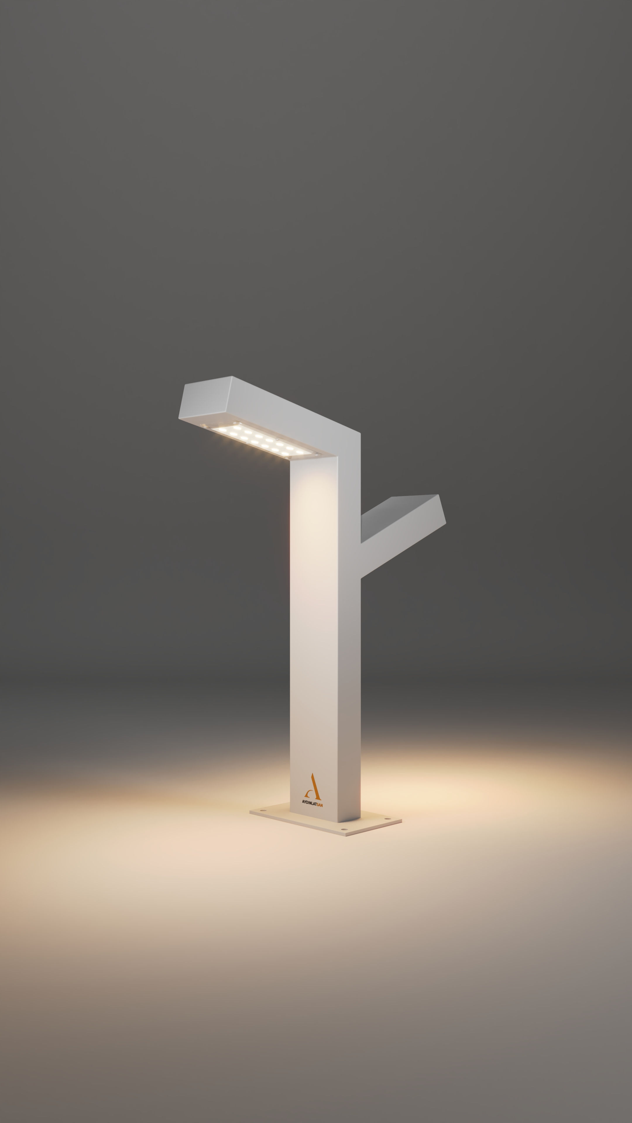 BL-109 Bahçe Bollard Aydınlatma Beyaz