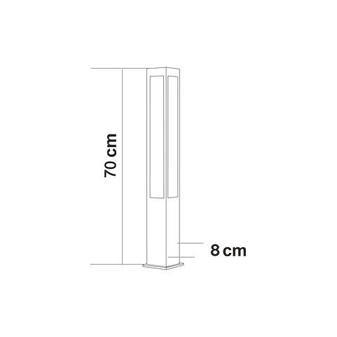 Küçük resim: BL-106 Bollard Aydınlatma