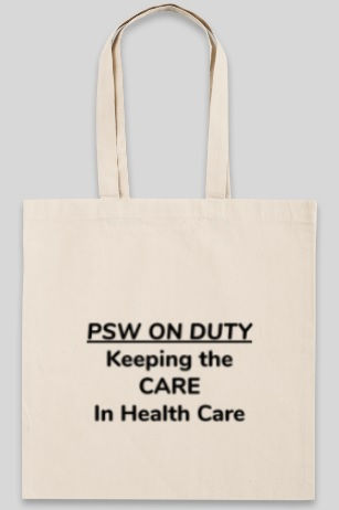 PSW on Duty Canvas Tote Bag