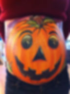 Pumpkin Gestational Paint