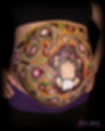 Ninja Baby Gestational Paint