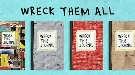 Embracing the Creative Chaos: Exploring the Fascinating World of Wreck This Journal