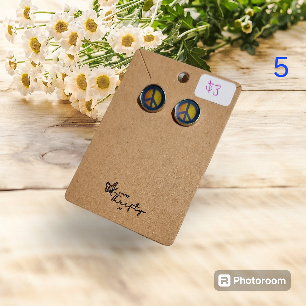 Thumbnail: Round Stud Earring Collection