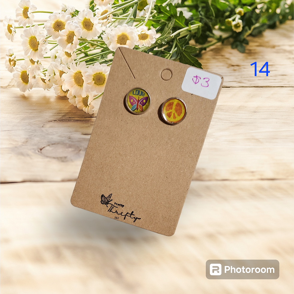 Thumbnail: Round Stud Earring Collection