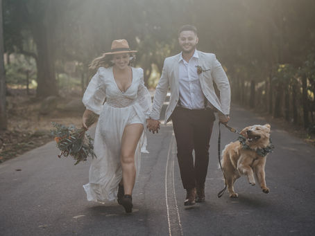 Micro wedding em casa!