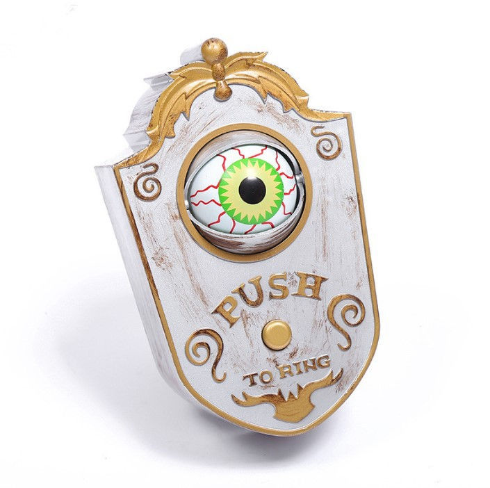 Miniaturbild: LED Halloween Türklingel Spooky Gruselig Augapfel Audio Deko Party Lustig