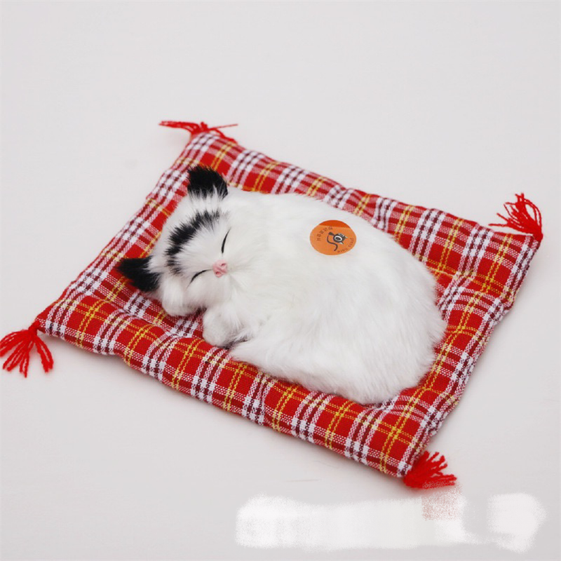 Miniaturbild: Audio Katzengeräusche Lebensechte Schlafkatze Kuscheltier puppe