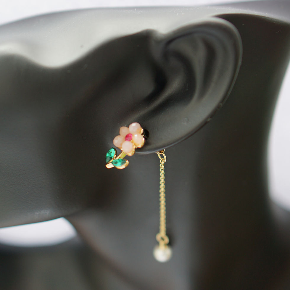 Miniaturbild: Zum Heranzoomen mit der Maus über das Bild fahren kleine-ROSA-Blumen-Blaetter-l