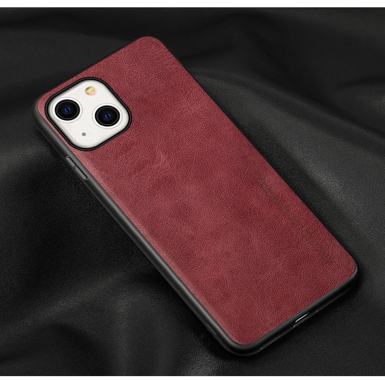 Miniaturbild: Echtleder Hülle Handyhülle Apple iPhone 13 mini Pro Max Schutzhülle Schutzfolie