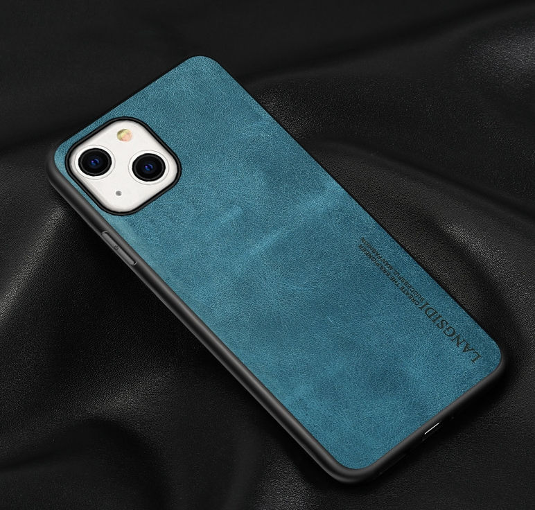 Miniaturbild: Echtleder Hülle Handyhülle Apple iPhone 13 mini Pro Max Schutzhülle Schutzfolie