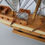 Miniaturbild: Maritim LED Leuchte Modellschiff Segelschiff aus Holz Deko Mediterran Boat 30cm