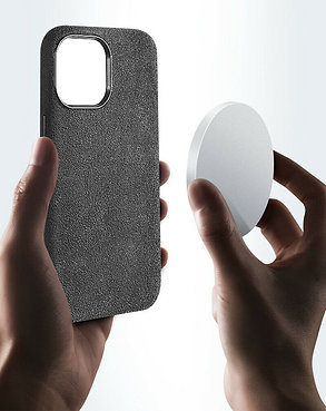 MagSafe FULL COVER Alcantara-Leder Hülle Handyhülle Apple iPhone 13 mini pro max