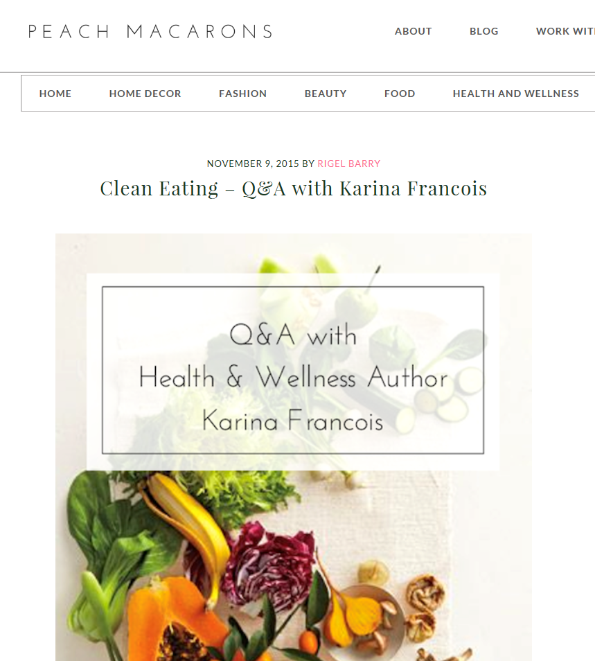 Q & A Karina Francois
