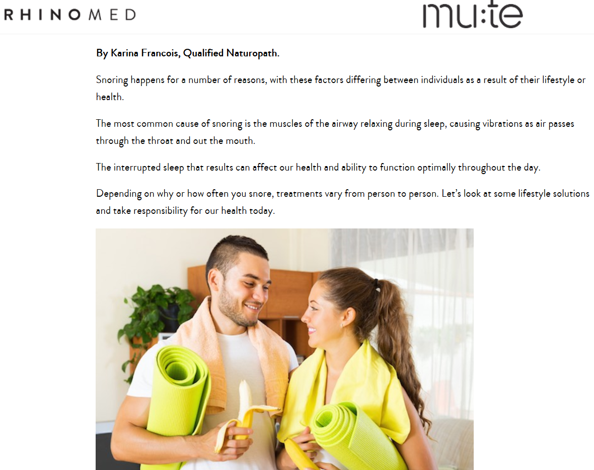 Rhinomed - Mute Blog