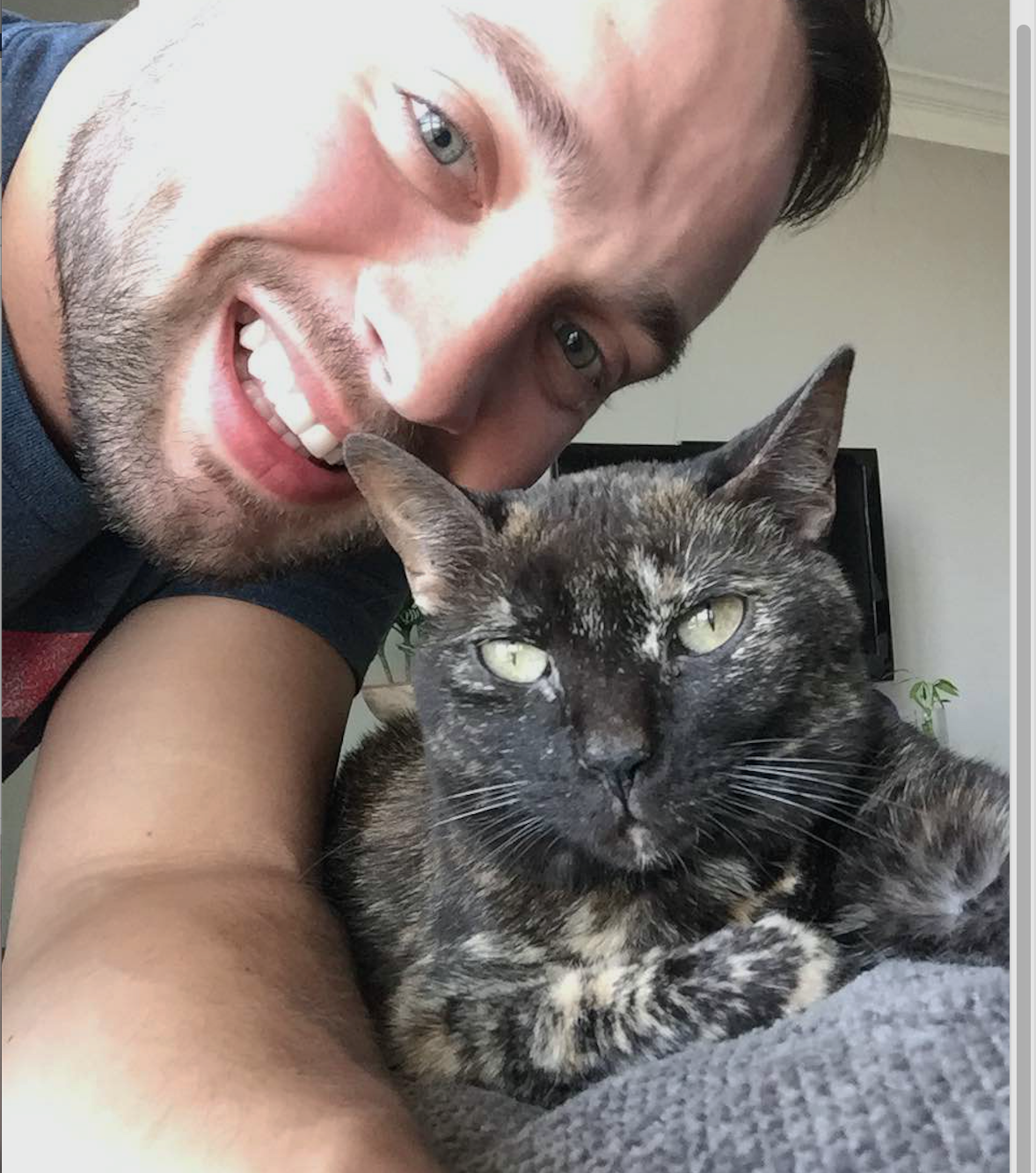 Lost kitties happy reunion.