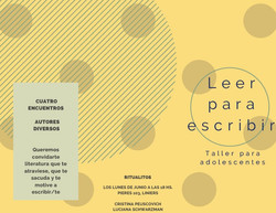 Leer para escribir