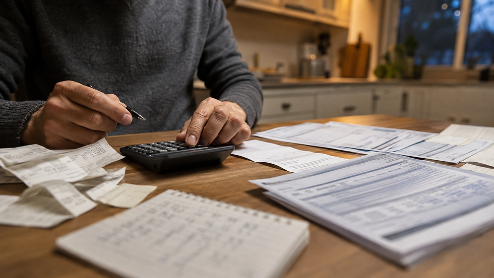 Persona calcula por mes los gastos y el adeudo de una pensión alimenticia internacional