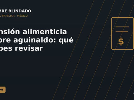 Bienes, documentos patrimoniales y decisiones económicas que deben revisarse durante un divorcio en México