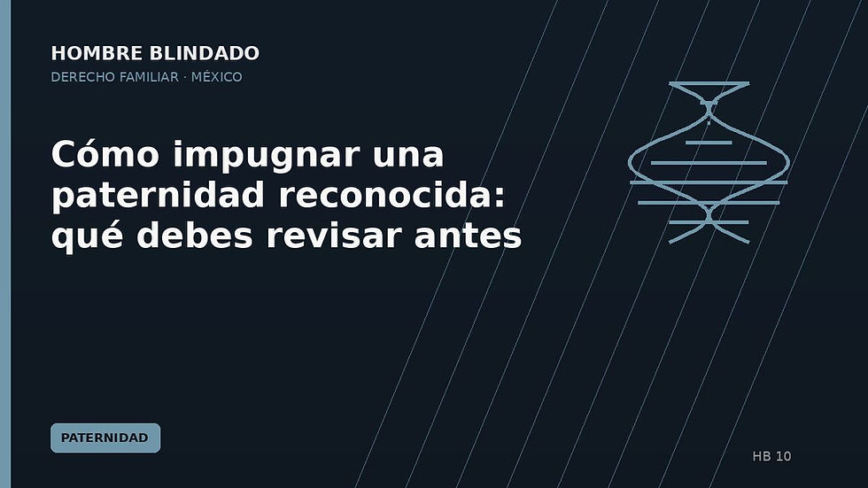 Patria potestad en México con documentos familiares y decisiones parentales sobre los hijos
