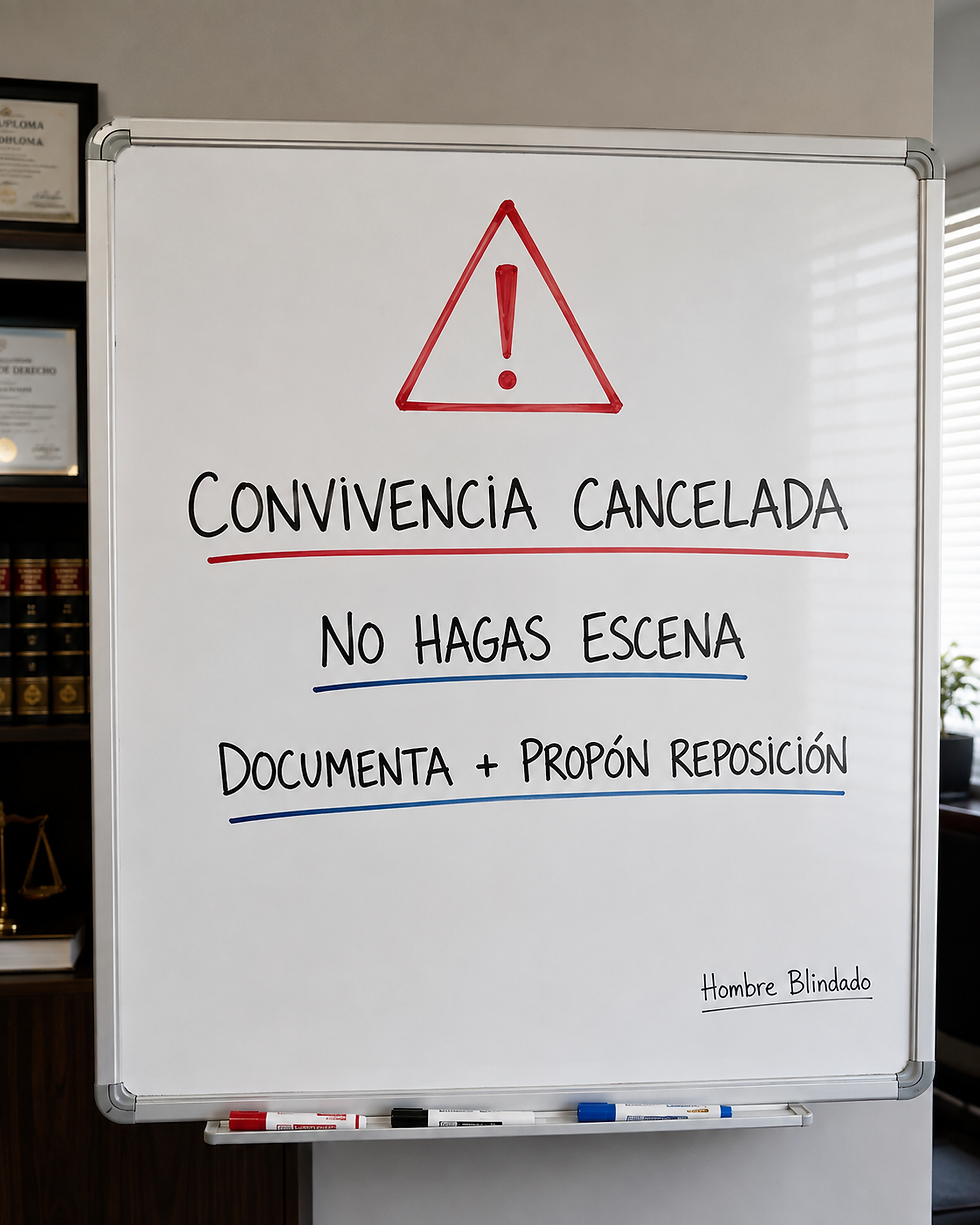 Documentos y datos de una notificación judicial que conviene organizar desde el primer día