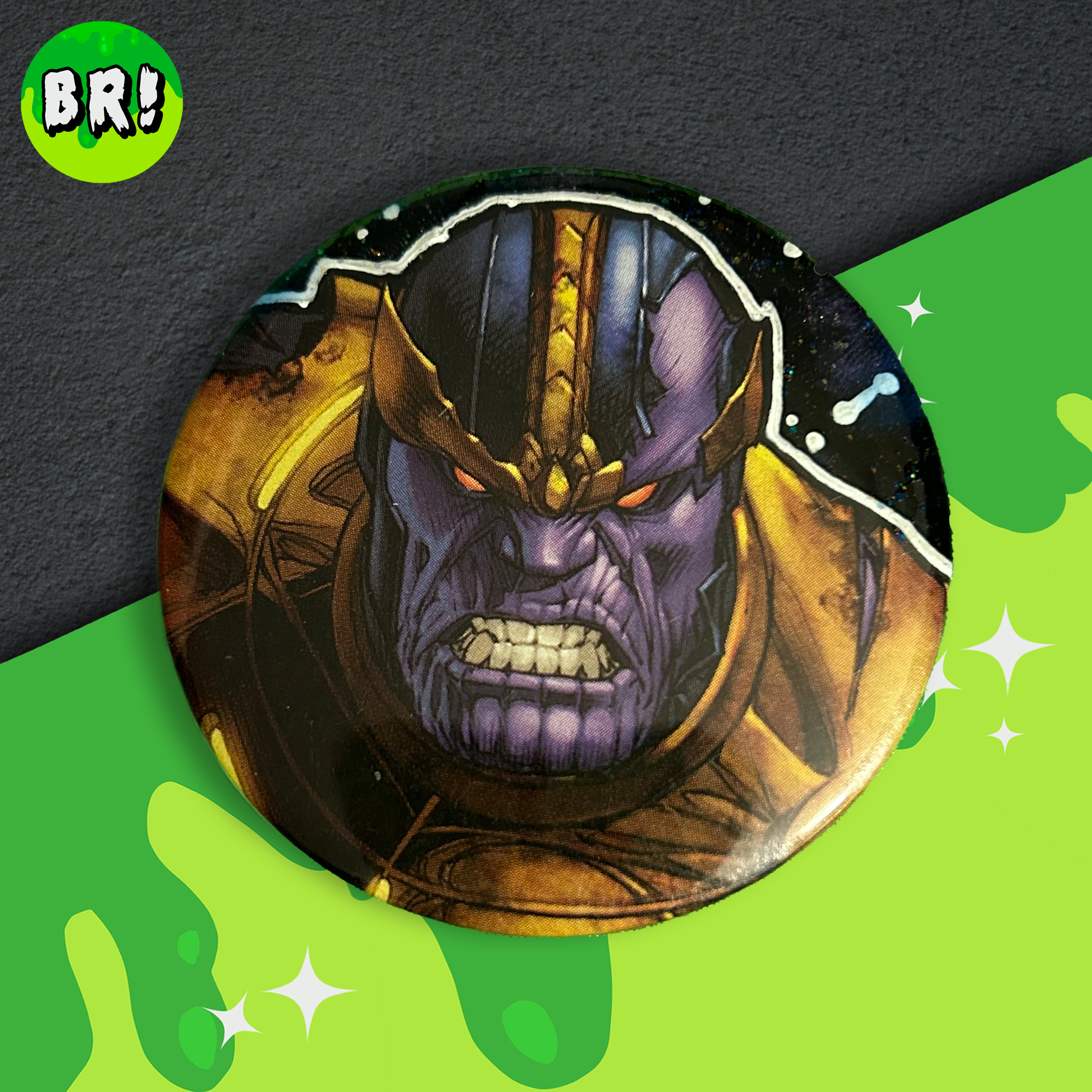 Thanos 'Titan of Space' 58mm Pin Badge