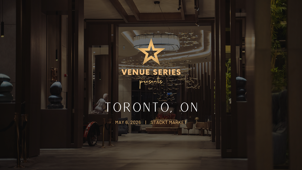 VENUE SERIES, Toronto GMID Edition