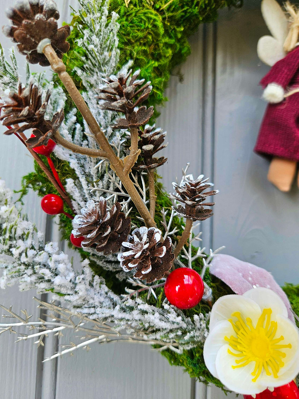 Thumbnail: Christmas Angel Wreath