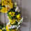 Thumbnail: Yellow wreath for wall or door.