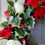 Thumbnail: holly rose poinsettia wreath