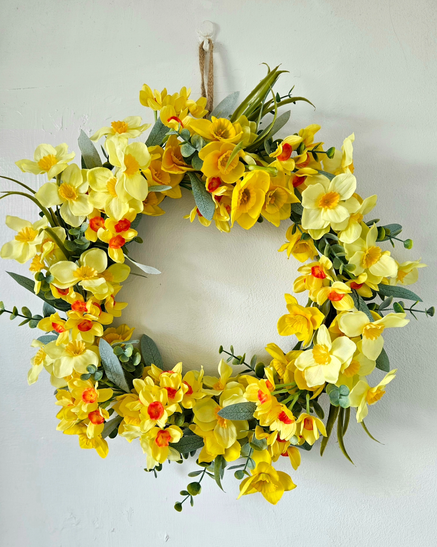 CLARA - Daffodil Wreath. SOLD