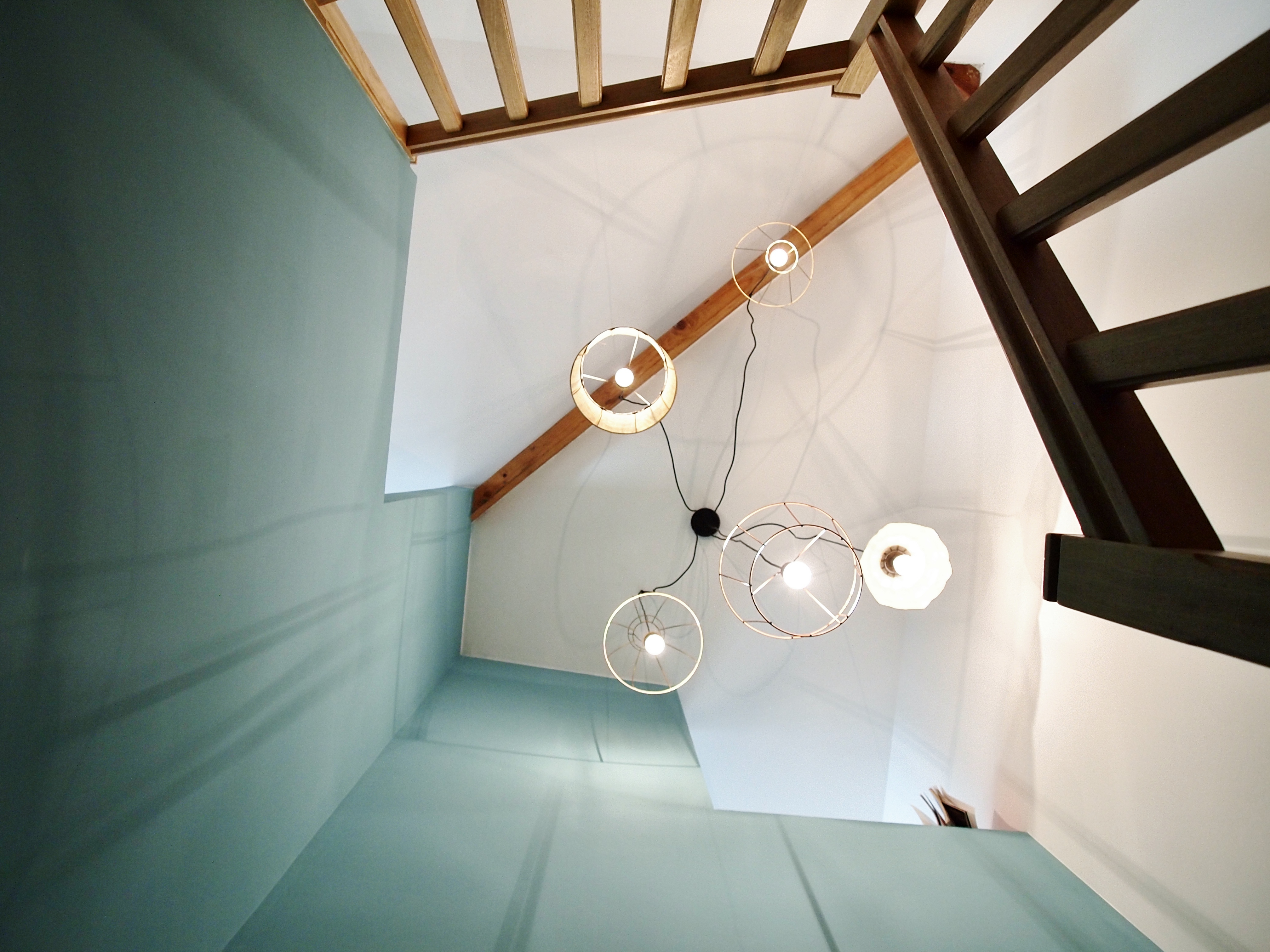 Entrée du gîte/Luminaires