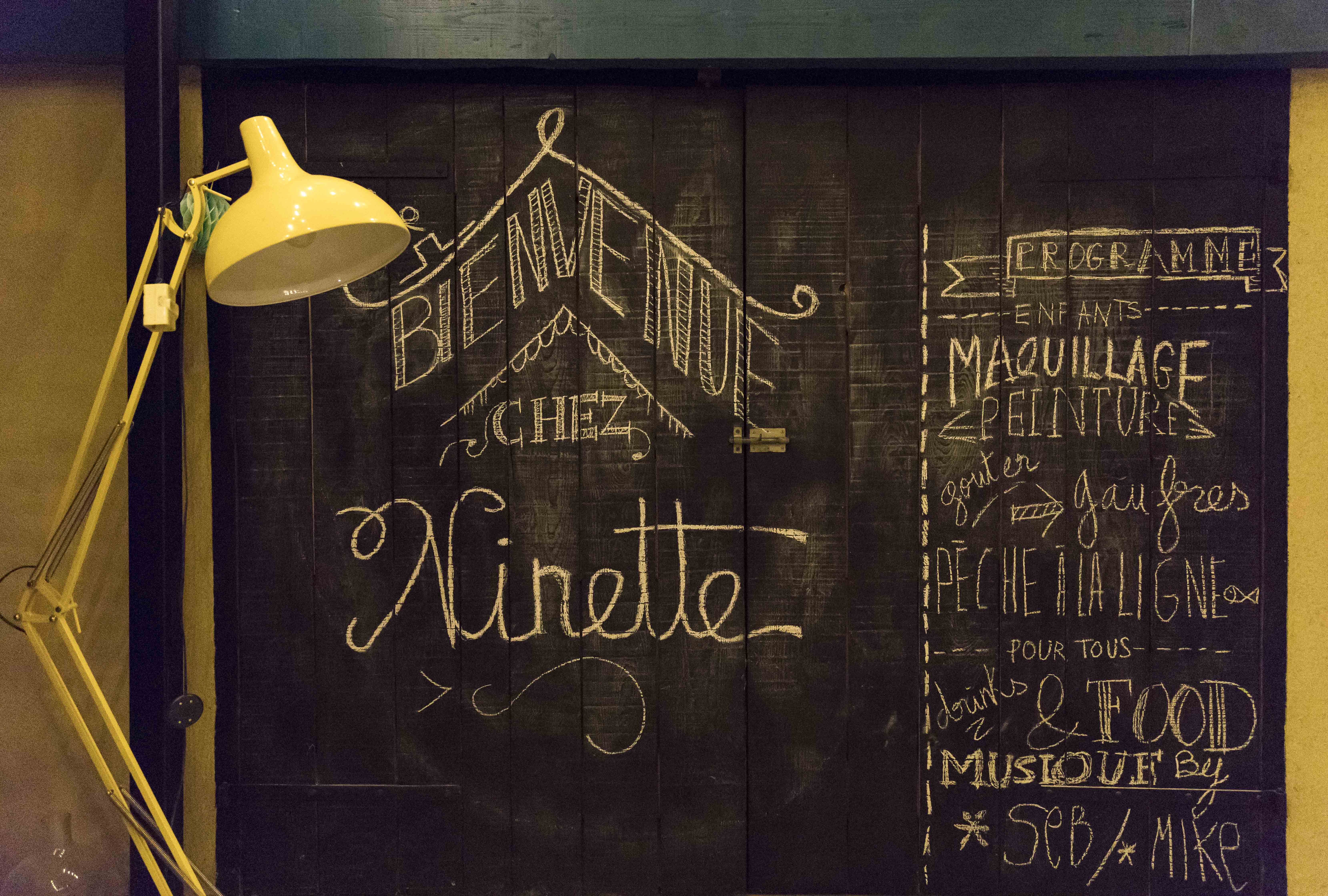Bienvenue Chez ninette