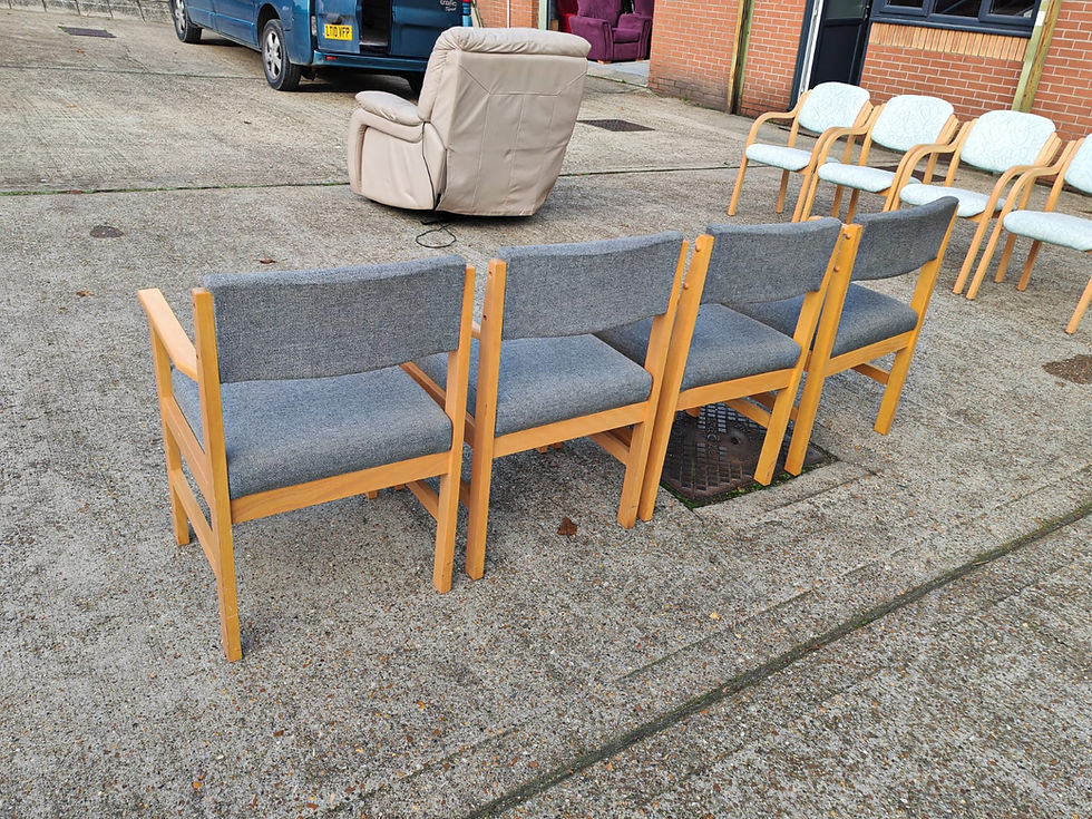 Thumbnail: 2 grey chairs 