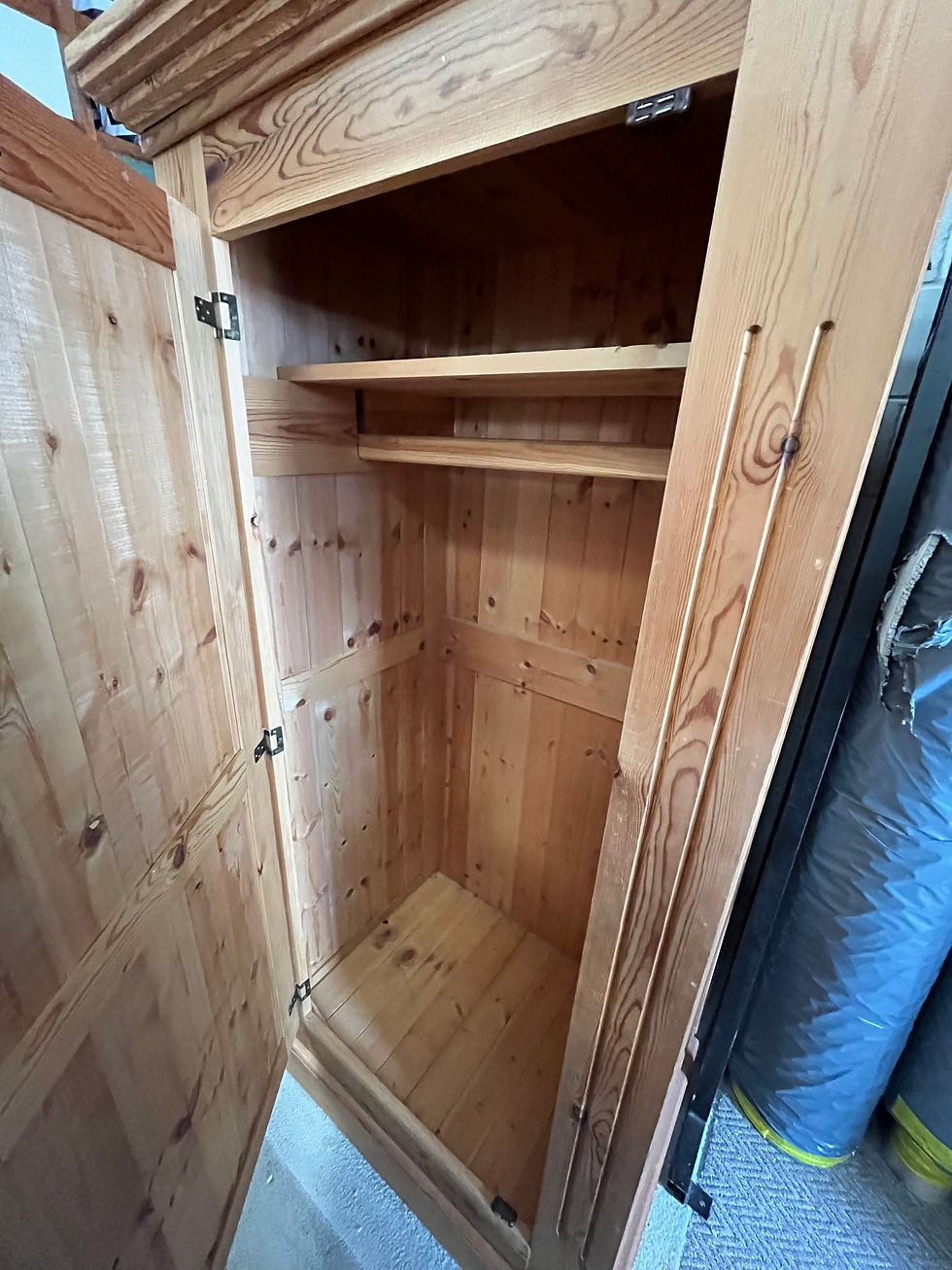 Thumbnail: Pine wardrobe 