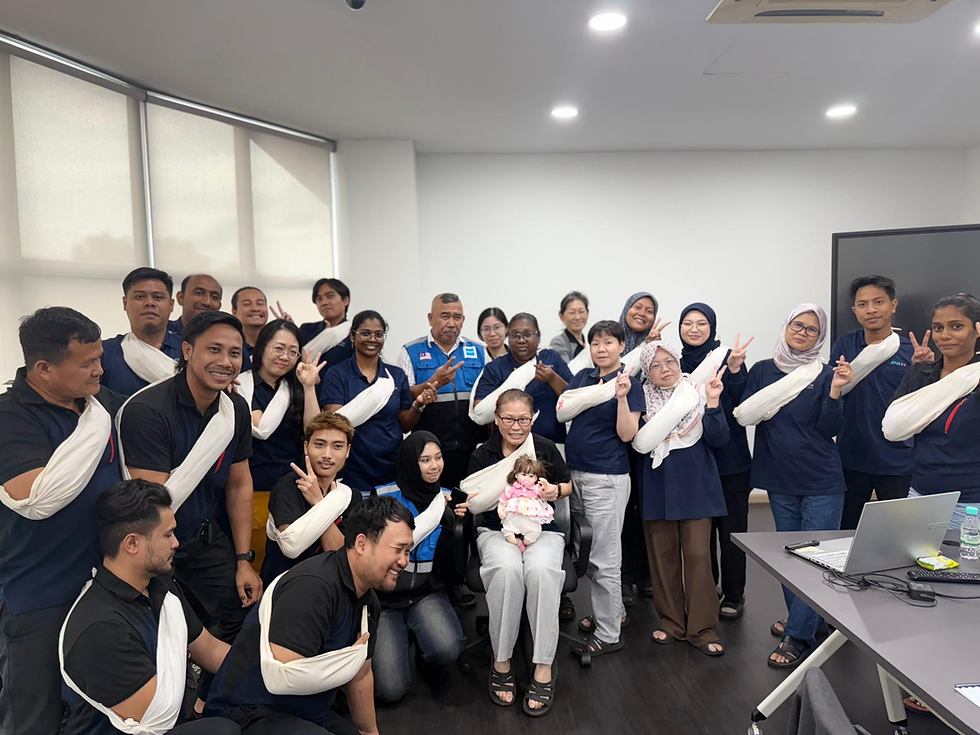 First Aid Training by Nuun Consultant at Shah Alam, Malaysia