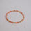 Thumbnail: Coral & 3mm Gold Filled bead pattern bracelet