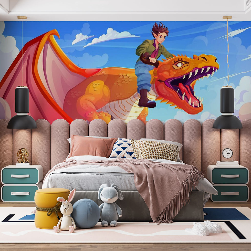Thumbnail: Elf character flying on dragon in sky