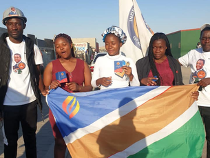 The Youth Team of Walvis Bay embarked on a recruitment and Mobilization campaign.