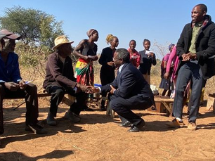 Just arrived in the vibrant pulse of Kavango West.