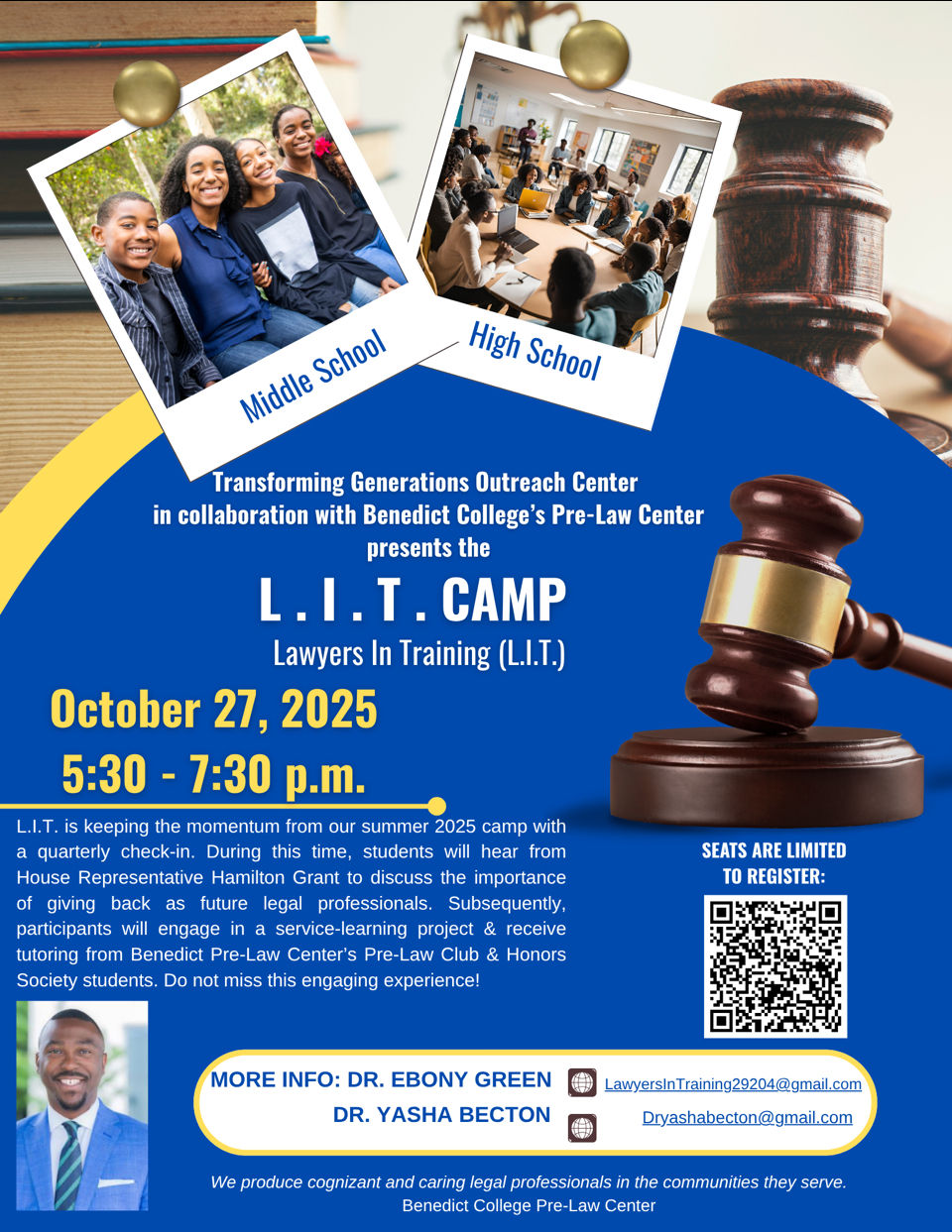 L.I.T. Camp Check-in