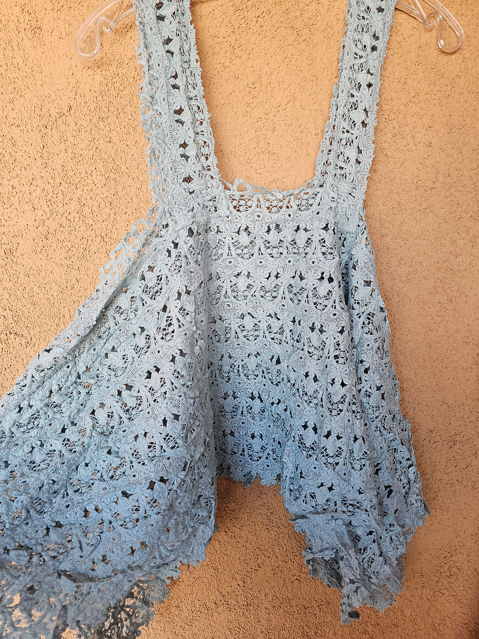 Thumbnail: Upcycled vintage boho tunic style top free size