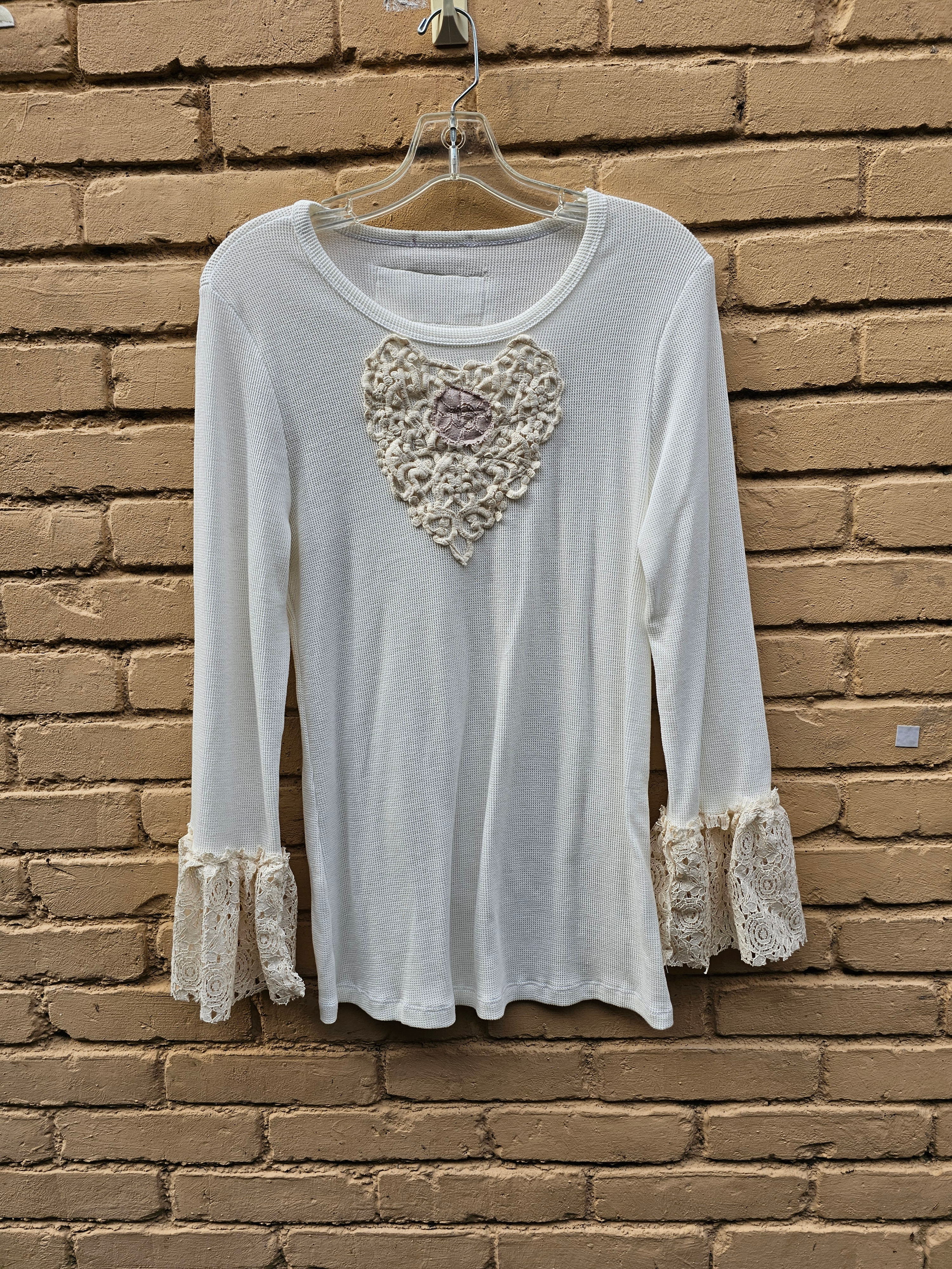 Upcycled vintage sweater tunic Top free size 